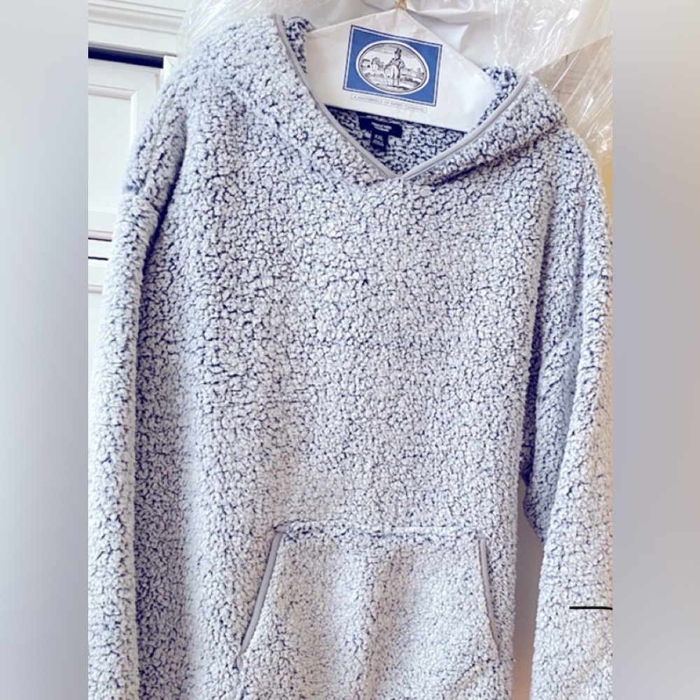Simply Vera Vera Wang Women's Plush Sherpa Hoodie Pullover Size XXL